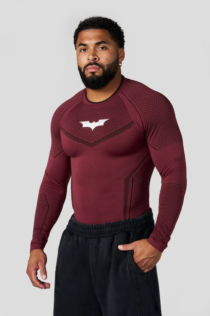 8004 - Batman Compression Longsleeves New Colors