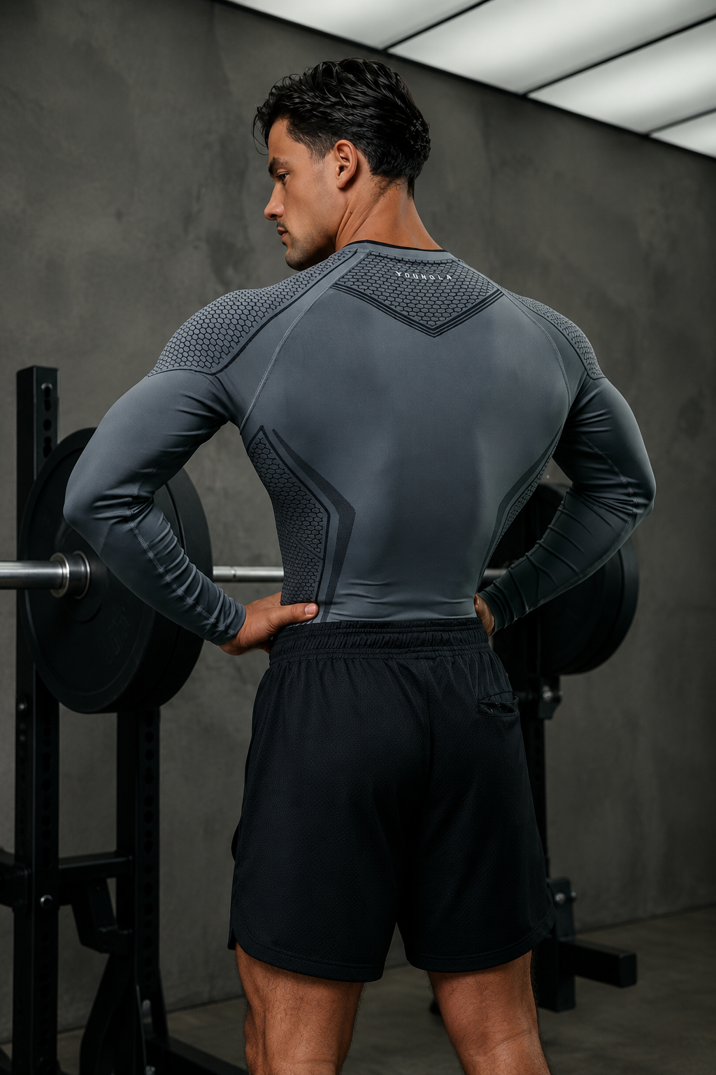 8004 - Batman Compression Longsleeves New Colors