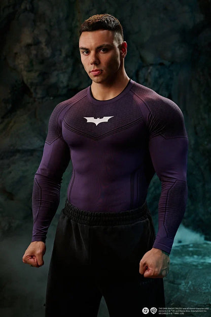 8004 - Batman Compression Longsleeves New Colors